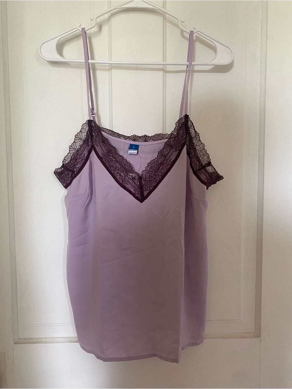 Lavender Lace Trim camisole